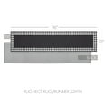 thumbnail image 3 of VHC Brands Down Home Indoor Rug/Runner Rect 22x96, Polyester Area Rug, Accent Rug, Floor Decor, Down Home Collection, Rectangle 22x96, Country Black, 3 of 5