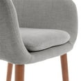 thumbnail image 5 of Elle Decor Roux Arm Chair in French Gray, 5 of 10