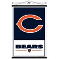 thumbnail image 2 of NFL Chicago Bears - Logo 21 Wall Poster, 22.375" x 34" Framed, 2 of 4
