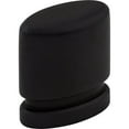 thumbnail image 3 of Top Knobs Tk57 Oval 1" Oval Cabinet Knob From The Sanctuary Collection - Black, 3 of 7
