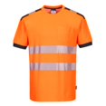thumbnail image 1 of Portwest - Camiseta de Seguridad para Hombre (Naranja, Gris), 1 of 2