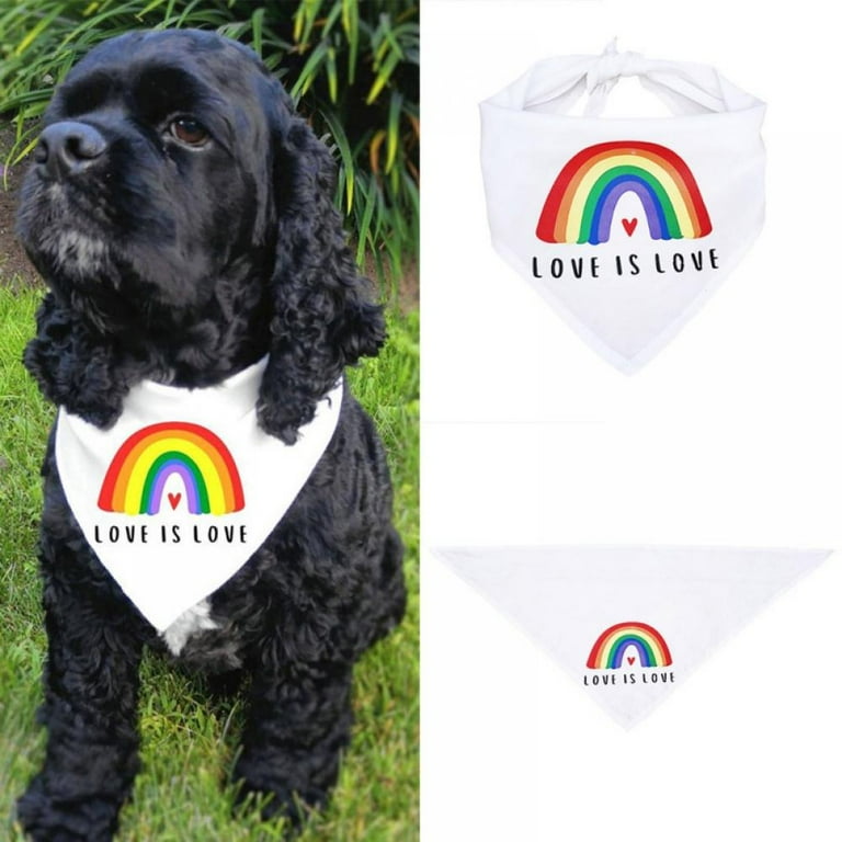 Gay pride 2025 dog bandana