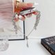 thumbnail image 1 of Crystal Beads Strap for Apple Watch Series 10 9 8 7 SE 6 5 4 3 2 1 42mm 41mm 40mm 38mm Sliding Brace, 1 of 4