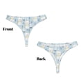 thumbnail image 3 of Fotbe Cute Cat Tanga Sin Costuras para Mujer con Estampado – Panties Invisibles, Transpirables y Cómodos para Uso Diario-Medium, 3 of 6