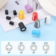 thumbnail image 4 of 10pcs Potentiometer Knobs,Rubber Guitar Volume Tone Rotary Knob(Red White), 4 of 6