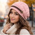 thumbnail image 7 of Women’s Slouchy Knit Beanie Hat, Cable Knit Winter Hat for Cold Weather, Snow, Ski and Everyday Wear, TIKA, 7 of 7