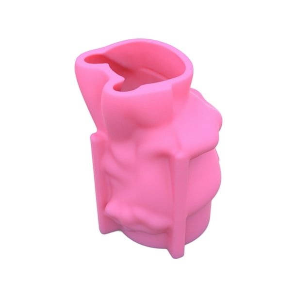 Molde de silicona para jarrón, molde de epoxi para niña bonita DIY para decoración del hogar (C16) Hugtrwg Libre de BPA