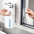 thumbnail image 6 of Automatic Liquid Soap Dispenser, Touchless Soap Dispenser, USB Rechargeable Smart Hand Soap Dispenser, Wall Mounted Adjustable Dispenser for Bathroom Kitchen, 3.14X7.75inch (Liquid), 6 of 7