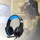 thumbnail image 5 of Auriculares para computadora, Auriculares con cable para computadora luminosos montados en la cabeza Auriculares para computadora Construcción robusta, 5 of 8