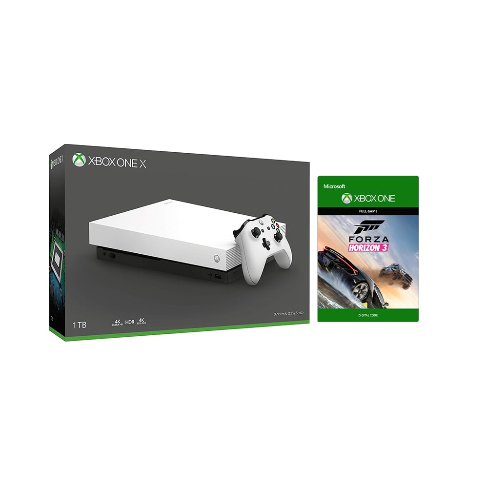 Microsoft Xbox One X 1TB Special White Edition 4K Ultra HD Console