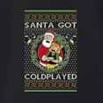 thumbnail image 3 of Wild Bobby Santa Got Coldplayed Christmas Unisex Sweater | Funny Holiday Unisex Crewneck Sweatshirt, 3 of 5