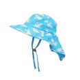 thumbnail image 1 of FlapJackKids - Chapeau de Soleil avec Cape de Cou - Cygne - m (2-4 Ans), 1 of 2