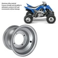 thumbnail image 3 of 18X9.50 8 ATV Wheel Rim Aluminum Alloy High Strength 8 Inch Wheel Rim Hub Go Karts Carts Silver, 3 of 7