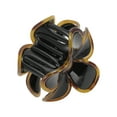 thumbnail image 5 of Unique Bargains 1 Pc Five-petal Flower Hair Clips for Home Black, 5 of 5