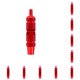 thumbnail image 2 of Greeniant Llave de válvula de aire, extractor de núcleo de válvula de bicicleta de aleación de aluminio, llave de extracción de boquilla de rojo 10piezas, 2 of 6