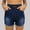 Dark Blue, variant on Jean Shorts for Women High Waisted Ripped Jean Shorts Cut Off Raw Hem Bottoms Casual Vacation Shortpant,Light Blue(S)