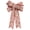 A, variant on 36x22cm Large Burlap Xmas Tree Printed Bows Rustic Bow Ornaments For Christmas Tree Front Door Holiday Home Decor