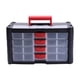 thumbnail image 1 of Caja organizadora de hardware, organizador de tornillos, organizador portátil multiusos, caja organizadora de herramientas con asa para pernos, piezas 4 capas shamjiam Organizador de hardware, 1 of 8