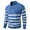 B Blue, variant on Timoontee Men's Cable Knit Sweater Long Sleeve Stand Collar Sweaters Solid Quarter Zip Pullover Sweater Casual Comfy Stretch Sweater Fall Winter Clothes Coffee L
