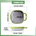 thumbnail image 2 of Cheese Grater with Container and Lid - Stainless Steel Grater Bowl with Handle for Easy Shredding - for Vegetables Cheese and More Ideal Kitchen Gadget(1 Pcs Random), 2 of 7