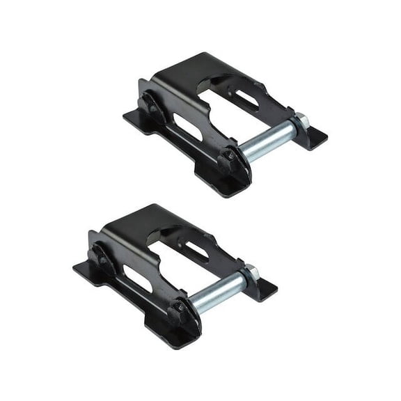 Rear Leaf Spring Shackle Set 2 Piece Set - Compatible with 1997 - 2001 Mercury Mountaineer 1998 1999 2000