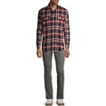 thumbnail image 2 of George Men's Long Sleeve Flannel Shirt, 2 of 6