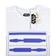 thumbnail image 4 of Star Wars - Camiseta de R2-D2 Disfraz para Hombre (Blanco, Azul), 4 of 4