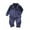 Blue, variant on Besolor Toddler Girl Boy Satin Silk Pajamas 2 Piece Striped Long Sleeve Button down Shirts Pants Sets Baby Sleepwear