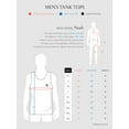 thumbnail image 7 of Ma Croix Mens Althleisure Sleeveless Tank Top, 7 of 7