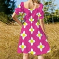 thumbnail image 4 of 2024 Bob the Cat ACNH Pink Dress Summer skirt dresses for womens Elegant gowns, 4 of 7