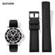 thumbnail image 4 of Correas de reloj para Seiko Breitling Wanguo, correa de reloj de caucho con flúor, correa de reloj impermeable para hombres, accesorios para mujeres, 4 of 5