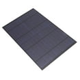 thumbnail image 1 of 6V 10W Solar Panel, Deformation Resistant 34cm Length 6V Portable Solar Battery Charger Lightweight UV Proof  For Solar Torch, 1 of 8