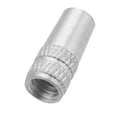 thumbnail image 6 of 4pcs Aluminum Alloy Valve Cap French Type Valve Tire Dust Covers for Bicycle Mountain Bike Road Bike Silver Tone, 6 of 6