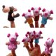 thumbnail image 3 of Cuento de hadas, marionetas para dedos, cuentos para niños, juguetes de peluche suaves, accesorios para juegos educativos tempranos Inevent FN0194-00, 3 of 7