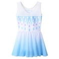 thumbnail image 2 of Toddler Dance Tulle Tutu Dress Blue Dance Skirted Ballet Leotard, 2 of 5