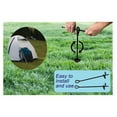 thumbnail image 3 of Ashman Ground Anchor 30 Inches in Length and 10MM Thick in Diameter, Ideal for Securing Animals, Tents, Canopies, Sheds, Car Ports, Swing Sets, 4 Pack, 3 of 8