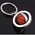 thumbnail image 3 of 1 llavero giratorio de baloncesto 3D/regalo de baloncesto. Rojo Verde, 3 of 5