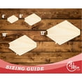 thumbnail image 3 of Unfinished Wood Religious Book Shape | DIY Craft Cutout 3" / 1/2", 3 of 3