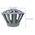 thumbnail image 2 of Gutter Guard 75mm Round Gutter Downspout Guard Screen Strainer, 2 of 9