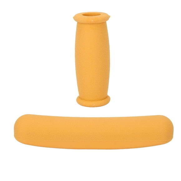 Muletas De TPU Antideslizantes Acolchadas Extragruesas, Almohadillas De Repuesto, Agarre Cómodo Y Duradero, Muletas De Aluminio Estándar Para Mano En Axila