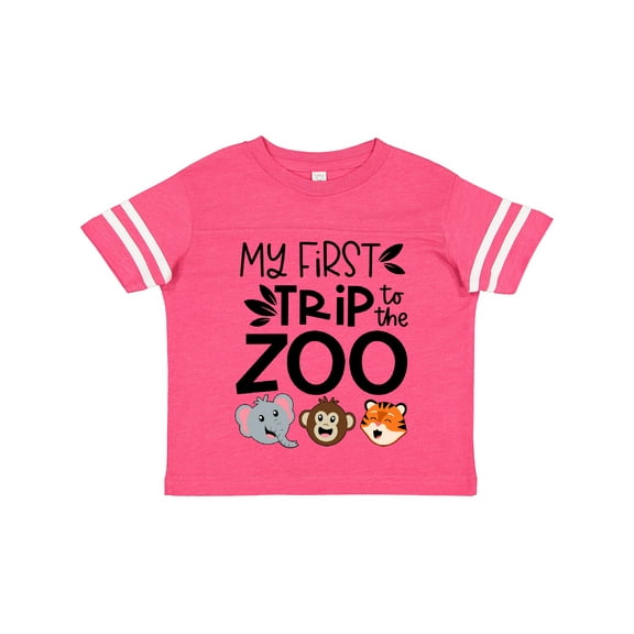 Inktastic My First Trip to the Zoo Cute Animals Boys or Girls Toddler T-Shirt