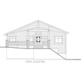 thumbnail image 2 of 001-3942: A-frame Craftsman 3 Bed, 3 Bath Luxury Home Plan, 2586 Sq Ft: Full Blueprints with License to Build by Home Plan Marketplace - Lesuto, 2 of 7