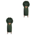 thumbnail image 4 of Delantal Bearachild para hornear de manga larga con bolsillos ajustables a prueba de aceite Verde 2piezas, 4 of 6