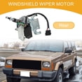 thumbnail image 2 of Motor de limpiaparabrisas trasero Unique Bargains No.55154944/55154944AB Reemplazo del motor de limpiaparabrisas trasero para Jeep Cherokee 1997-2001 4 pines, 2 of 7