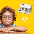 thumbnail image 3 of Simulation Cabin Wooden Child 3D Handmade Wood House Model DIY Jigsaw Puzzle Toy, 3 of 8