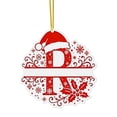 thumbnail image 1 of Adornos Navideños con Monograma Acrílico de 26 Letras y Gorro de Papá Noel | Adornos Navideños 2D para Manualidades | Adornos con Letras Colgantes para Decorar El Hogar, La Chimenea, La Puerta y La V, 1 of 5