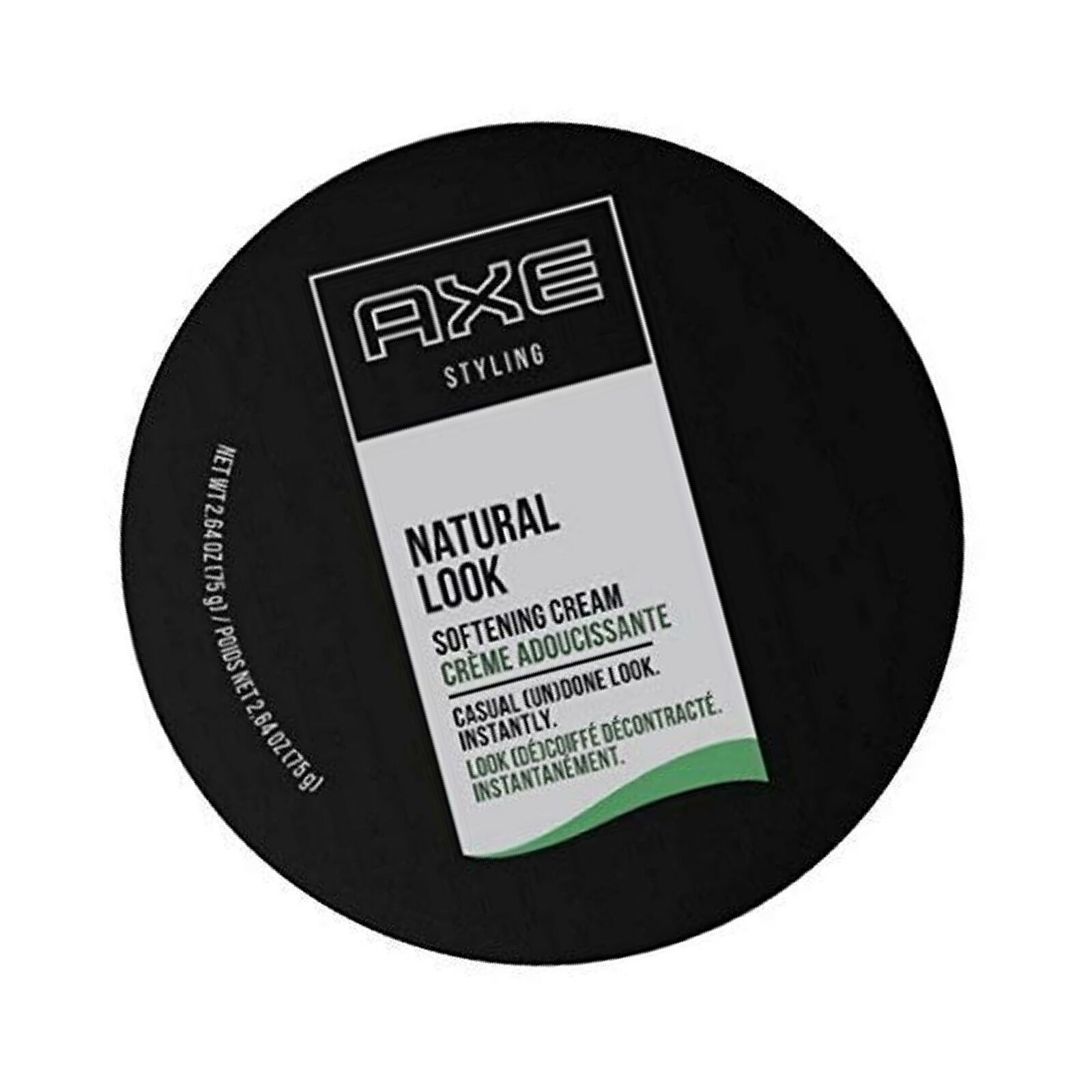 Axe Natural Look Softening Hair Cream 2 64 Oz Pack Of 3 Pack Of