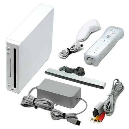 Pre-Owned Nintendo Wii System - White, Great Condition Everything Included (Used )