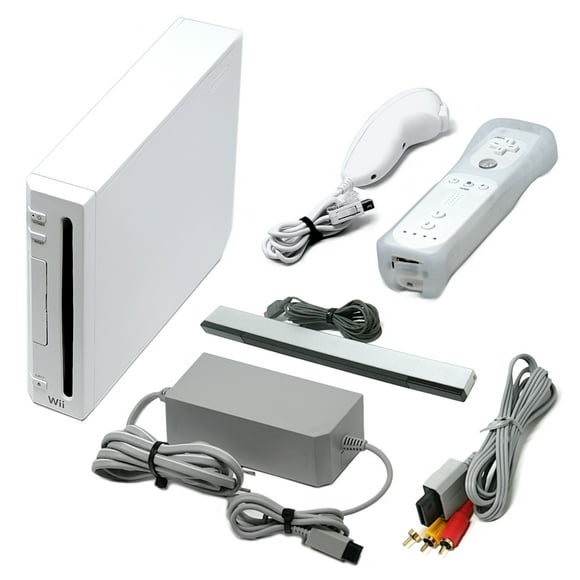Pre-Owned Nintendo Wii System - White, Great Condition Everything Included (Used )