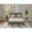 Distressed Jacobean, variant on 2 Piece Kendall Queen Size Bedroom Set - Black